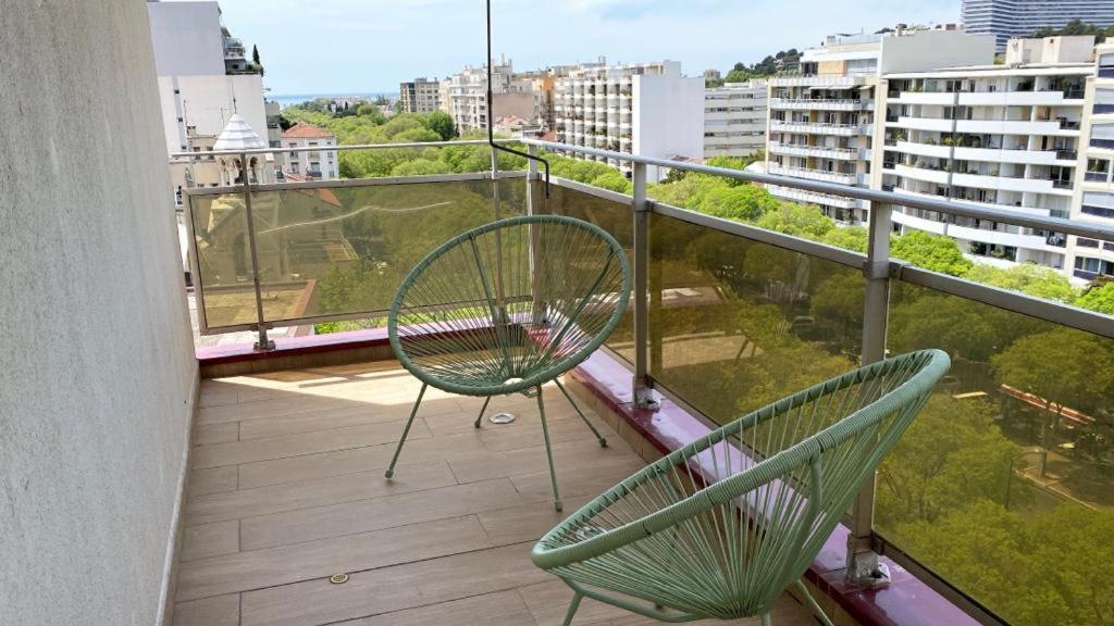 Sublime Appart- Vue Mer-Prado13008- Proche Plage Velodrome Marsilia Exterior foto