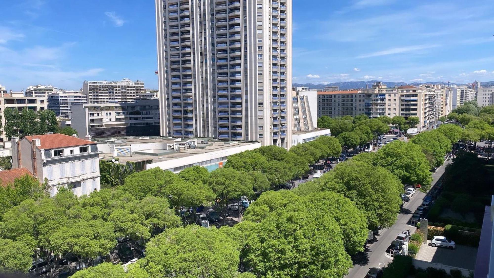 Sublime Appart- Vue Mer-Prado13008- Proche Plage Velodrome Marsilia Exterior foto